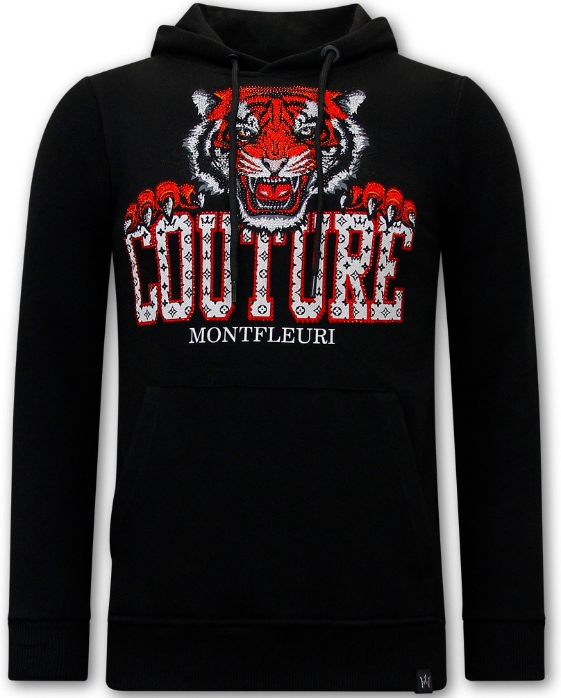 Montfleuri Hoodie met print tiger head