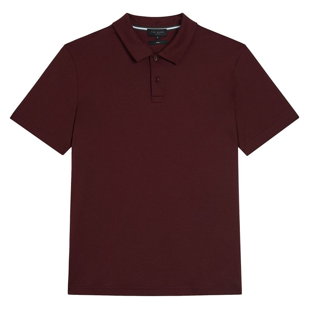 Ted Baker Zeiter Slim Fit Heren Bourgondisch Polo Shirt