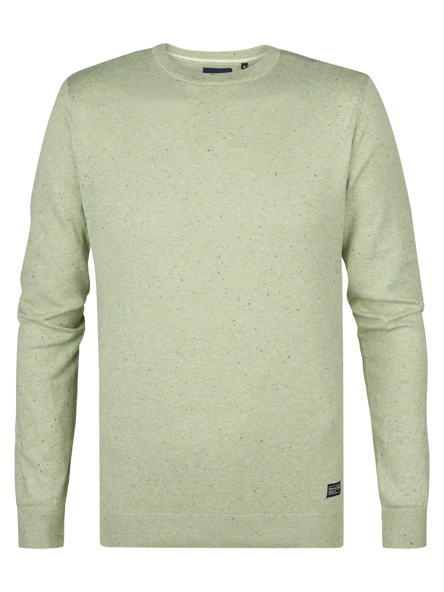 Petrol Industries Heren sweater m-1050-kwr210 6173 desert sage