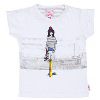 T-shirt Korte Mouw Miss Girly T-shirt fille FABORD
