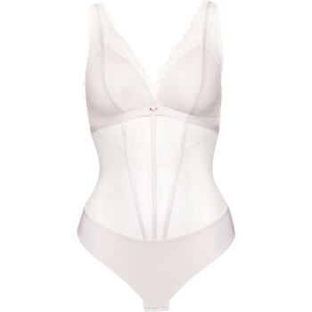 Body's Lisca Braziliaanse beugelbodysuit Rose bruiloft ivoor