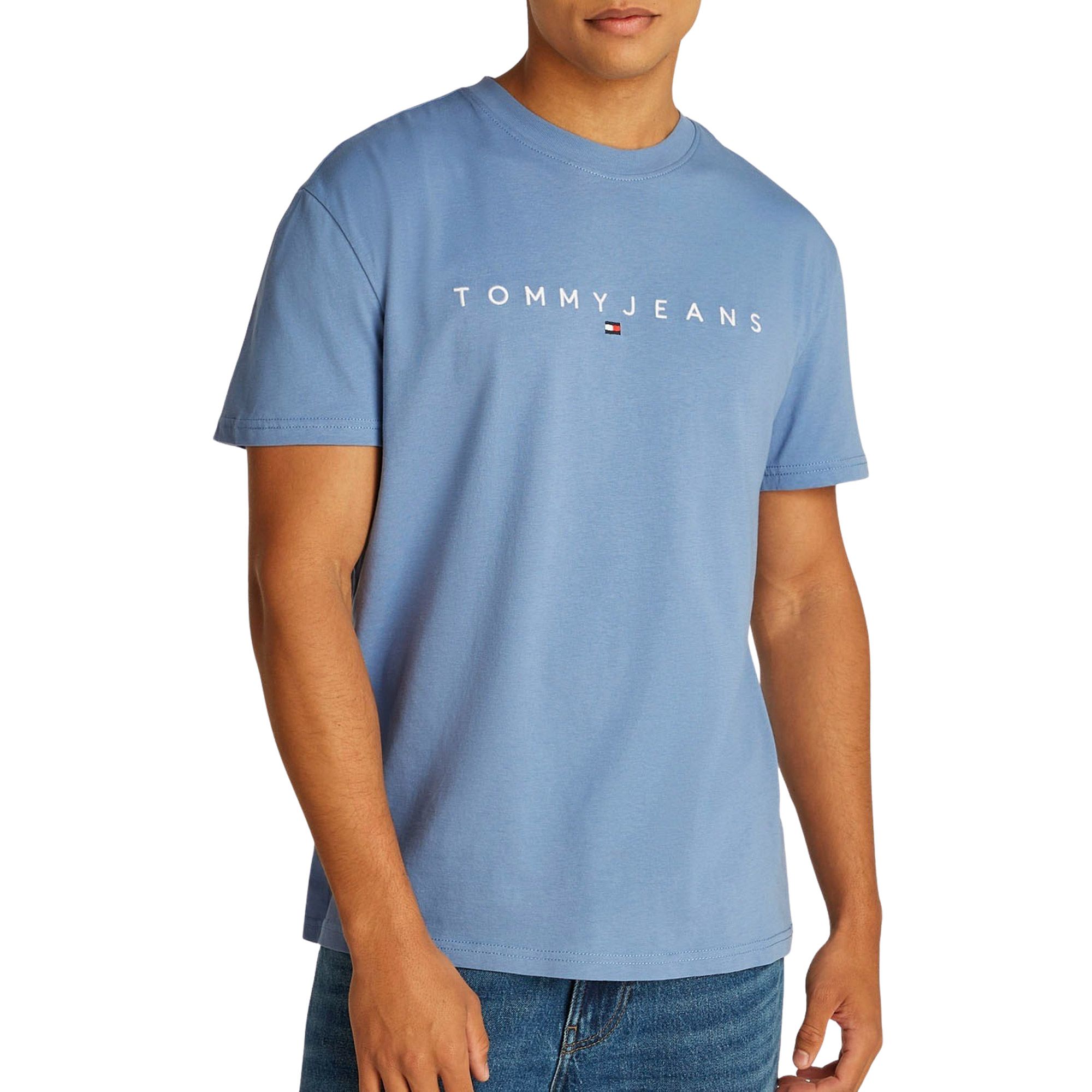 Tommy Hilfiger Regular Linear Logo Embroidery Shirt Heren