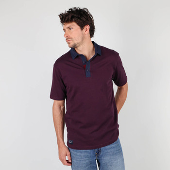 Polo Shirt Korte Mouw Oxbow Getextureerd jacquard poloshirt met korte mouwen NORQUAY