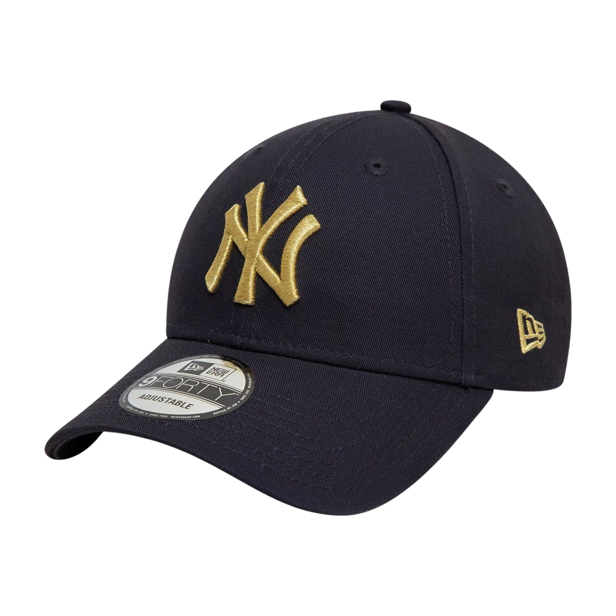 New Era NY Yankees Metallic 9Forty Cap Senior