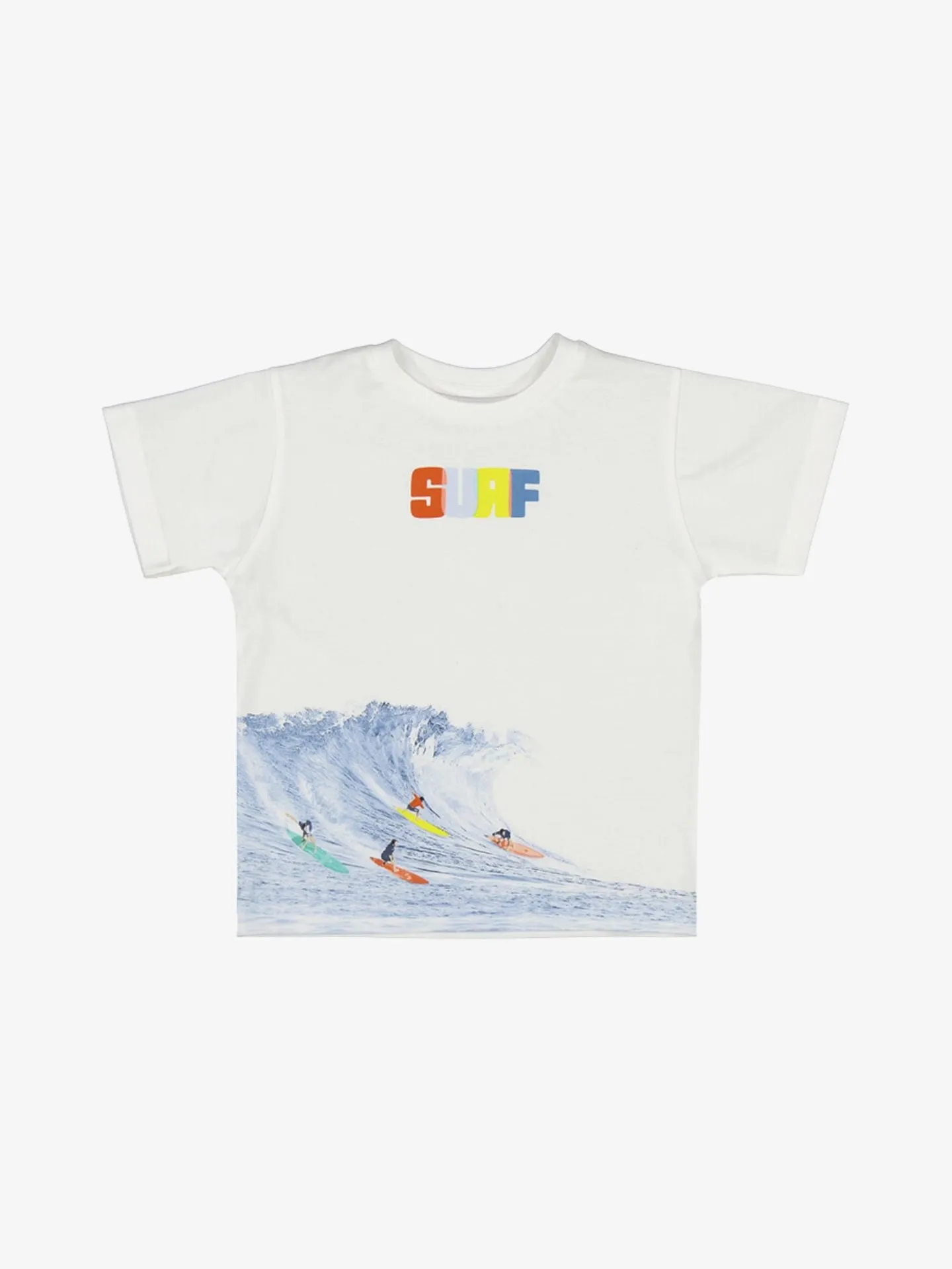 Mayoral Jongens t-shirt wave wit