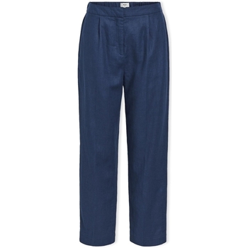 Broek Object Wella Trousers - Dark Denim