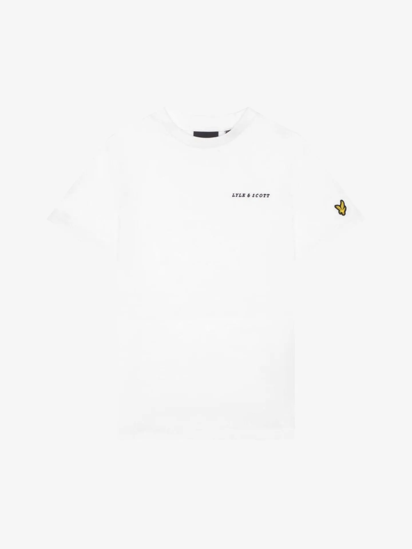 Lyle and Scott Jongens shirt script embroidered wit