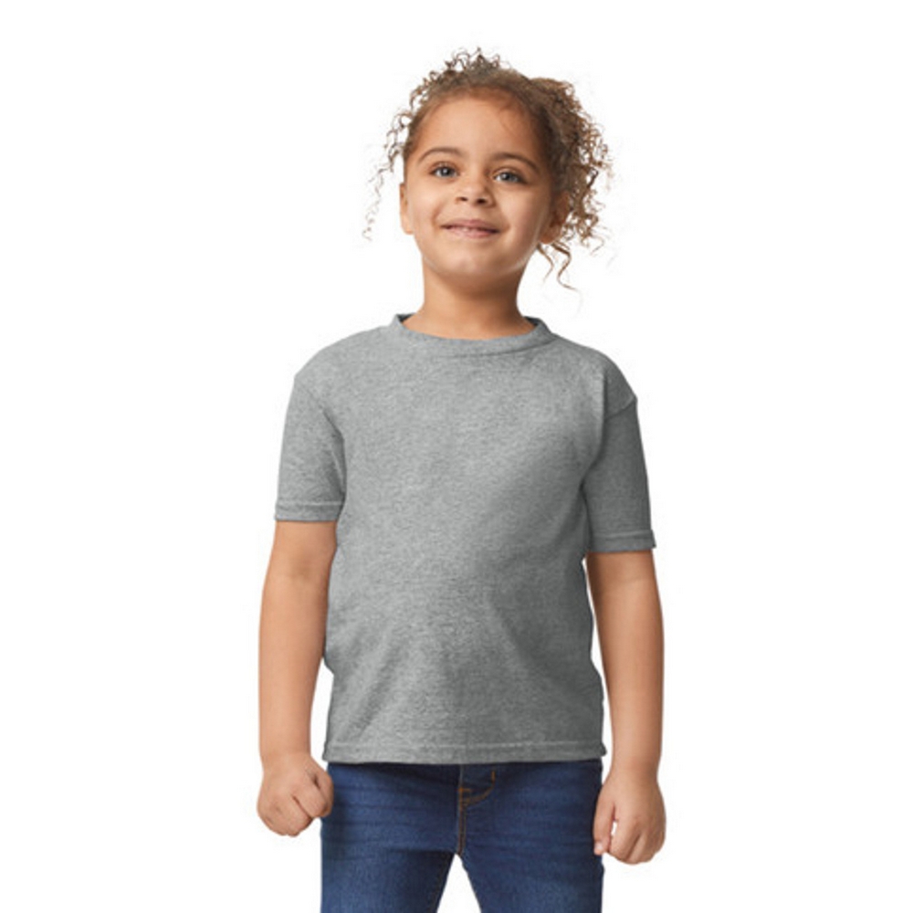 Gildan Kinderen/kinderen heather lichtgewicht t-shirt