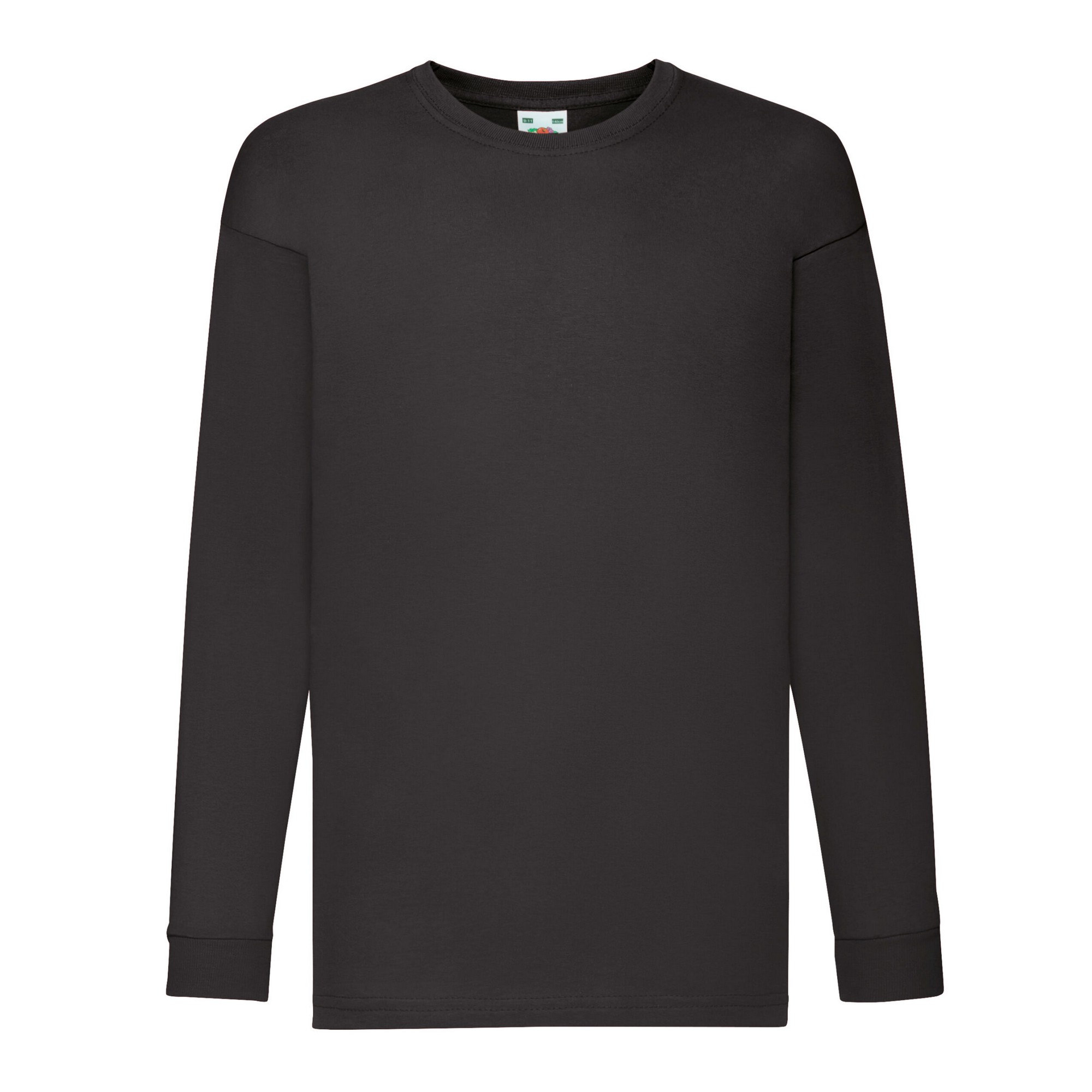 Fruit of the Loom Kinder/kids valueweight t-shirt met lange mouwen