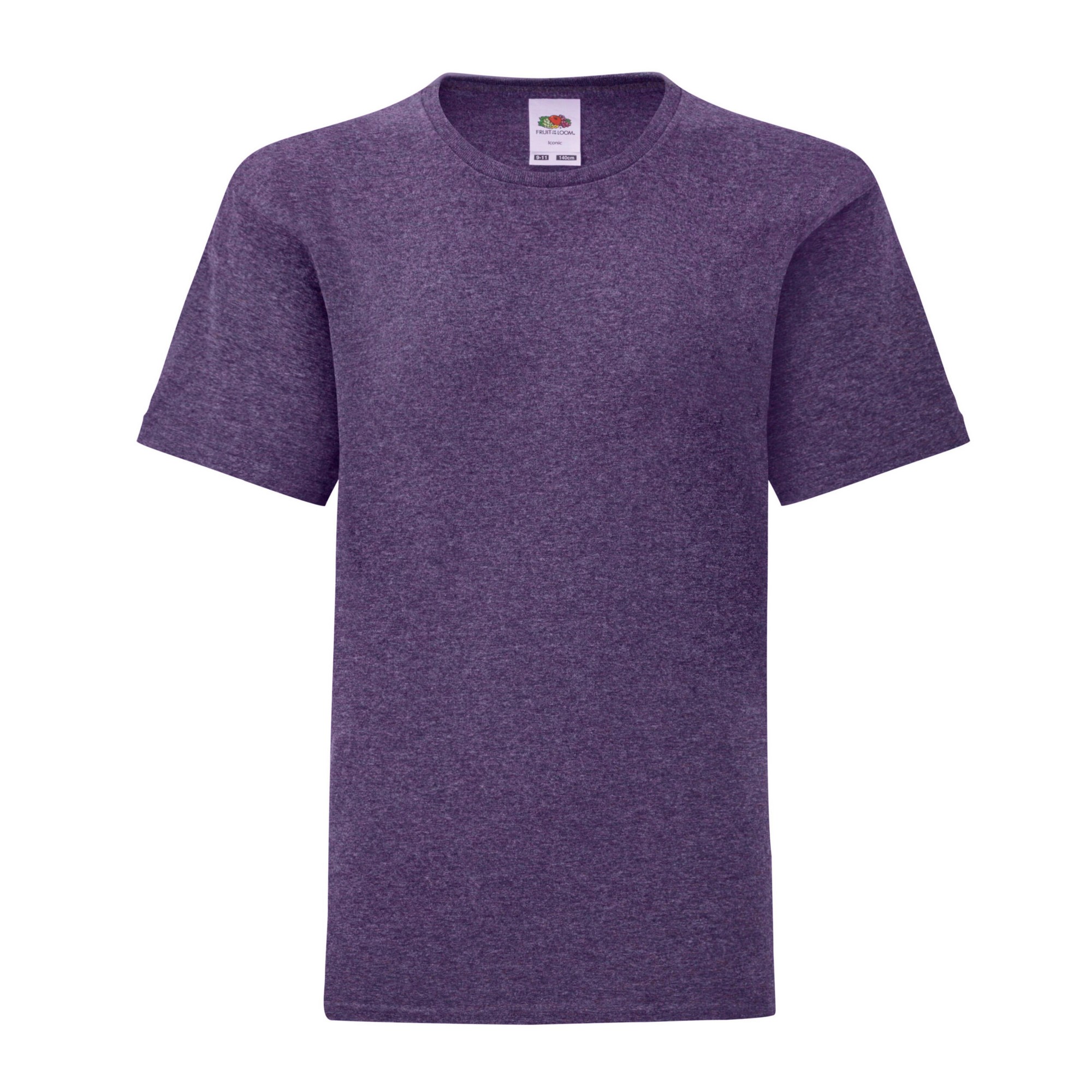 Fruit of the Loom Kinderen/kinderen iconic heather t-shirt