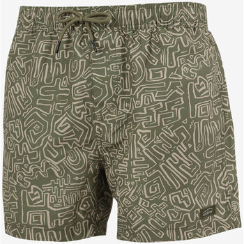 Zwembroek Oxbow Half bedrukte volleybalshort VELHO
