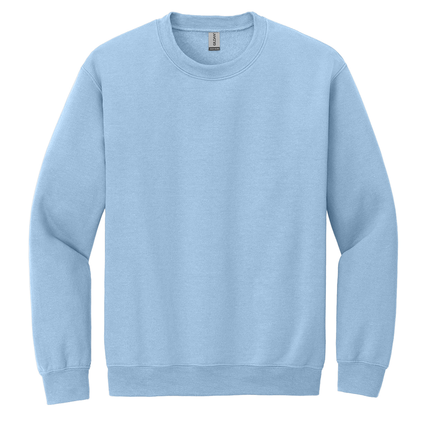 Gildan Unisex adult sweatshirt met zware mouwenhals