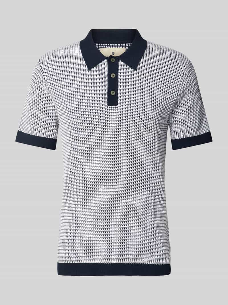Jack & Jones Premium Regular fit poloshirt met labeldetail, model 'SANDER'