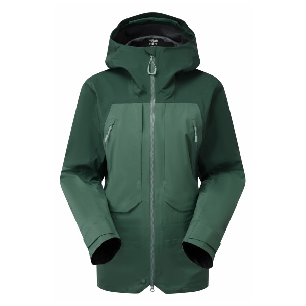 Rab - Women's Khroma Converge Jacket - Hardshelljas, groen