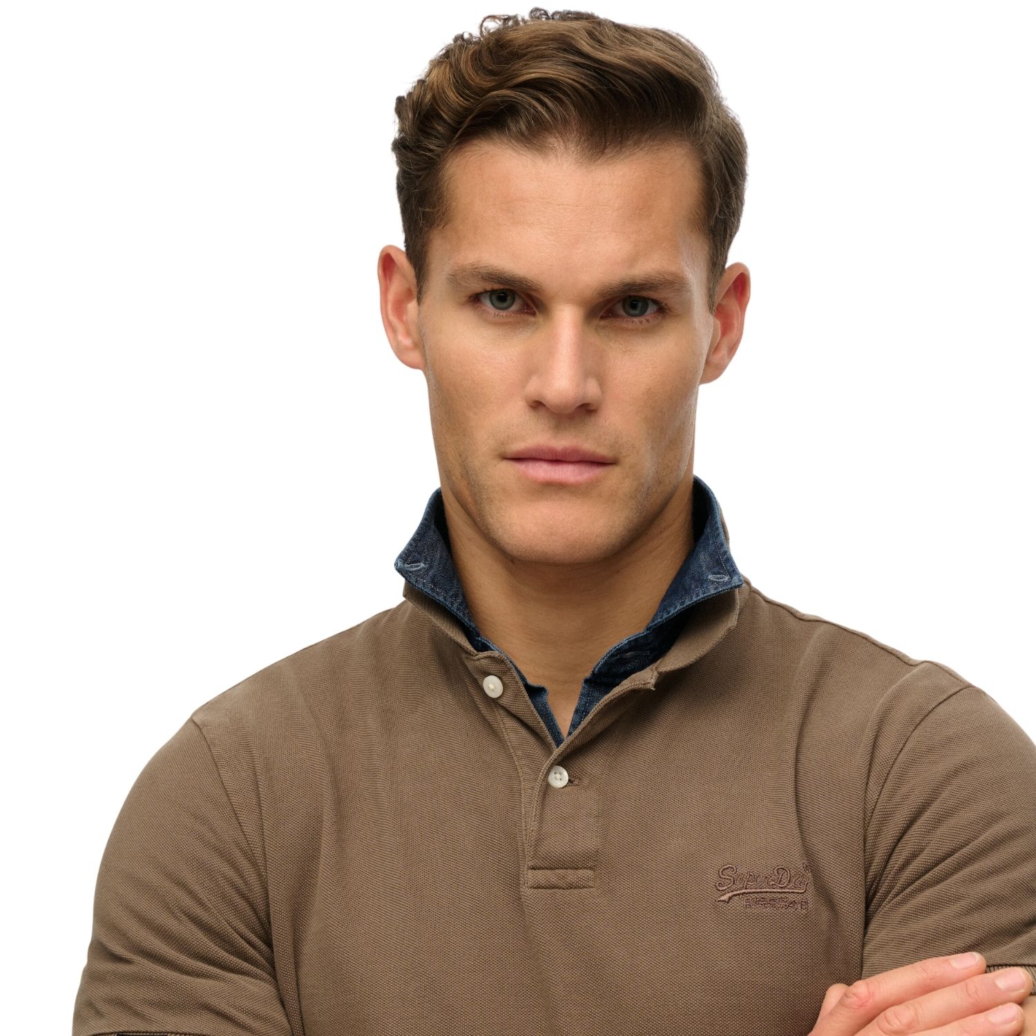 Superdry Vint Destroy Polo Heren 3XL