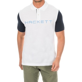 Polo Shirt Korte Mouw Hackett HMX1008B-SNORKEL