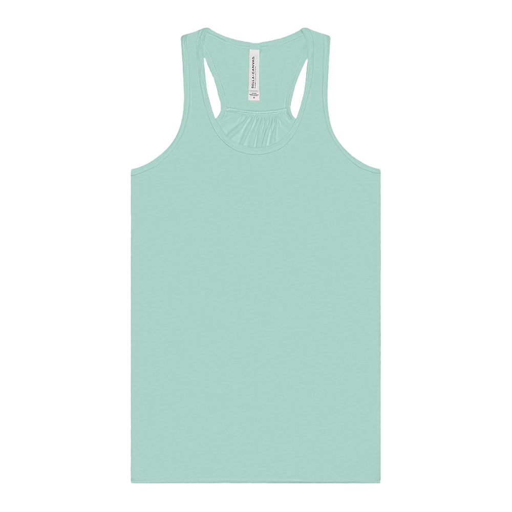 Bella + Canvas Dames racerback flowy tank top