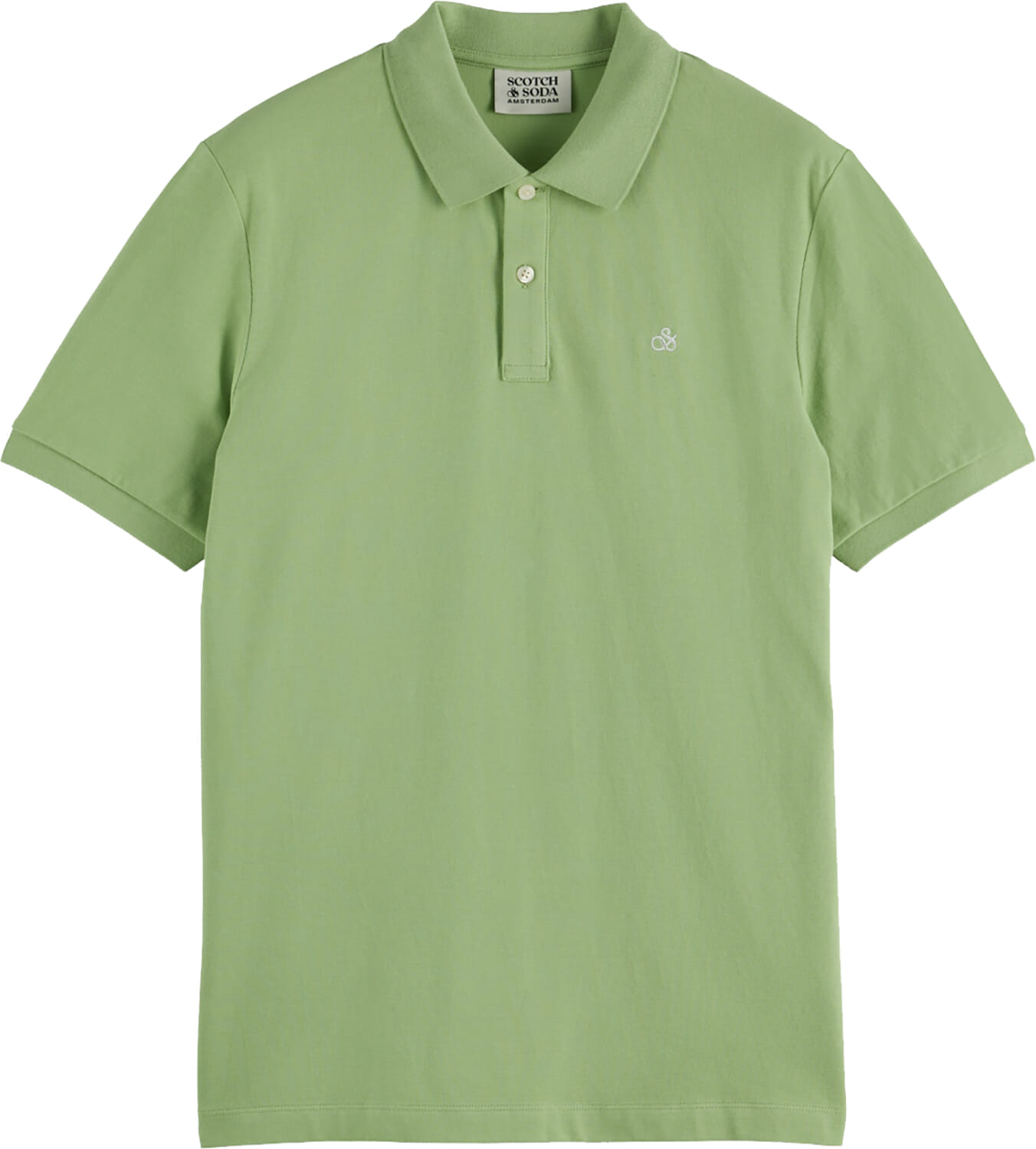Scotch & Soda Polo Groen heren