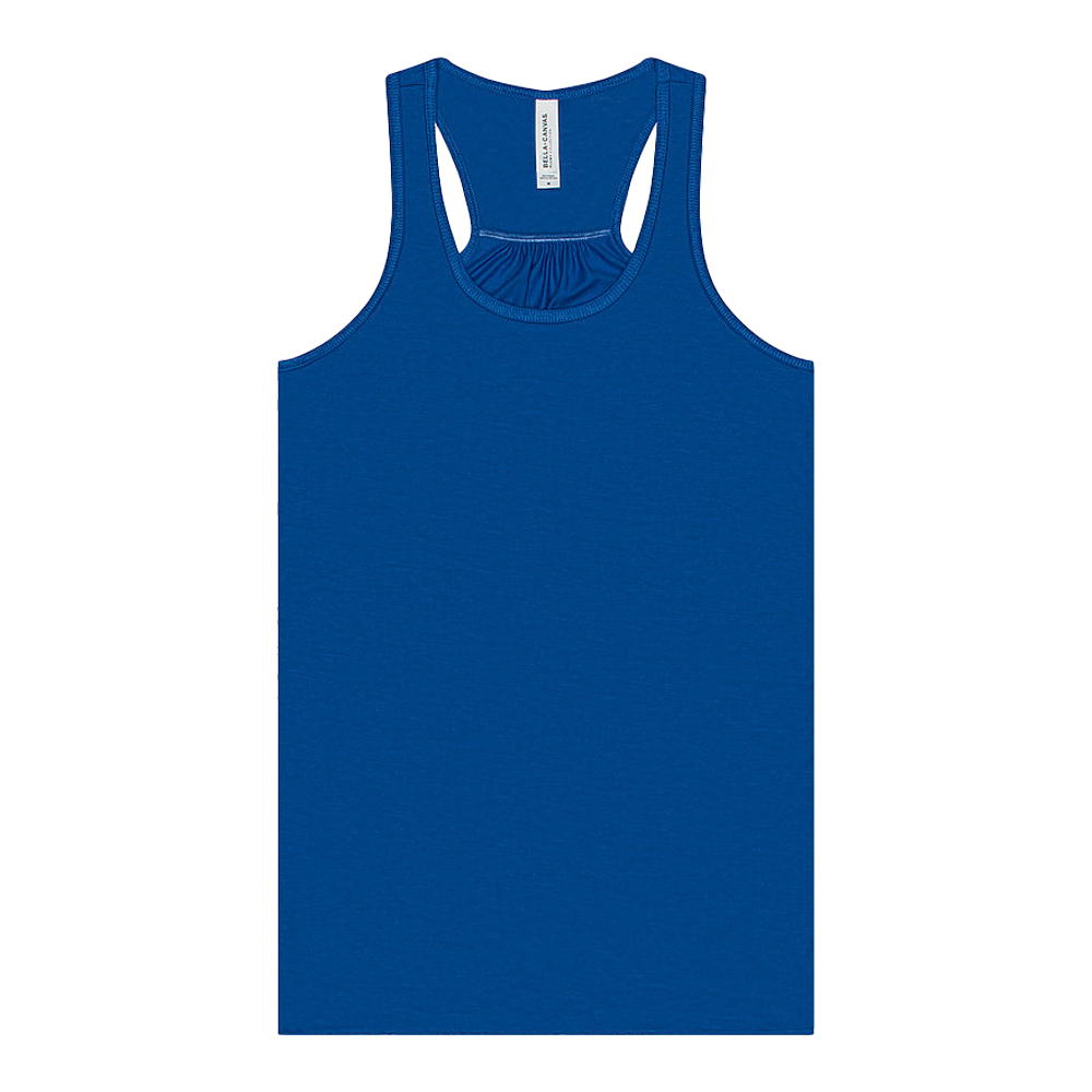 Bella + Canvas Dames racerback flowy tank top