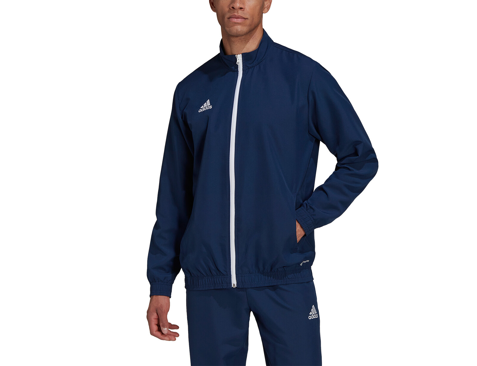 adidas - Entrada 22 Presentation Jacket - Blauwe Jas Heren