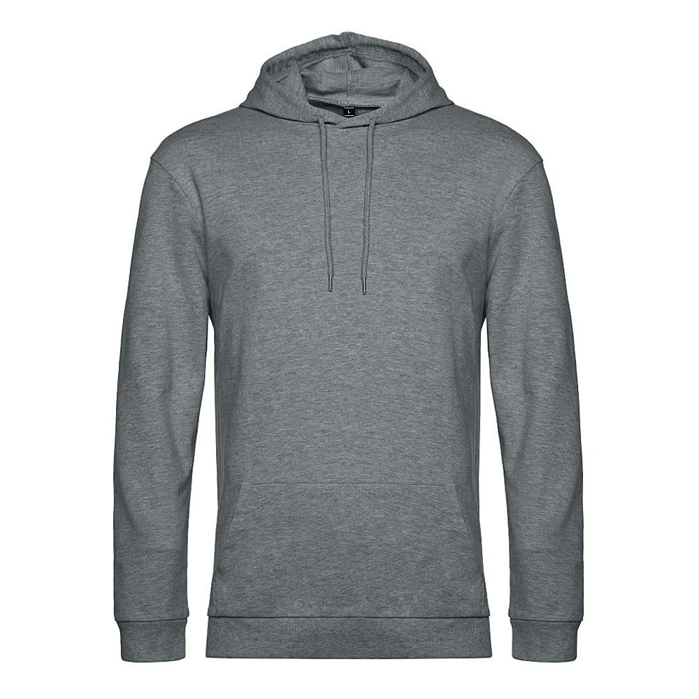 B and C Heren hoodie heather