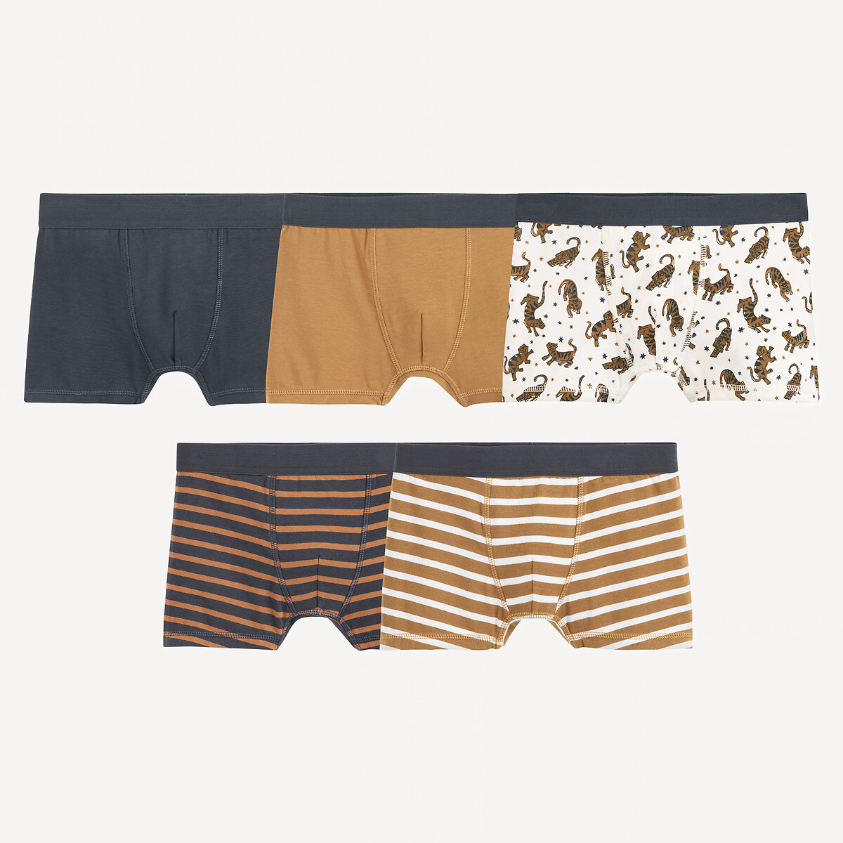 LA REDOUTE COLLECTIONS Set van 5 boxershorts
