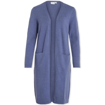 Mantel Vila Noos Ril Long Cardigan - Bijou Blue