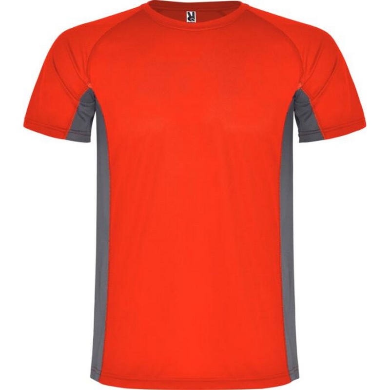Roly Kinderen/kinderen shanghai sport t-shirt met korte mouwen