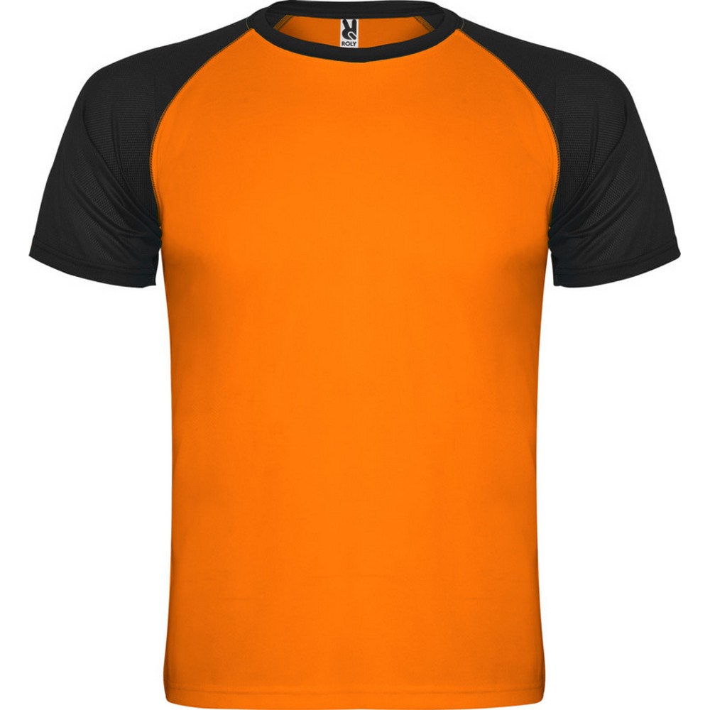 Roly Kinderen/kinderen indianapolis sport t-shirt met korte mouwen