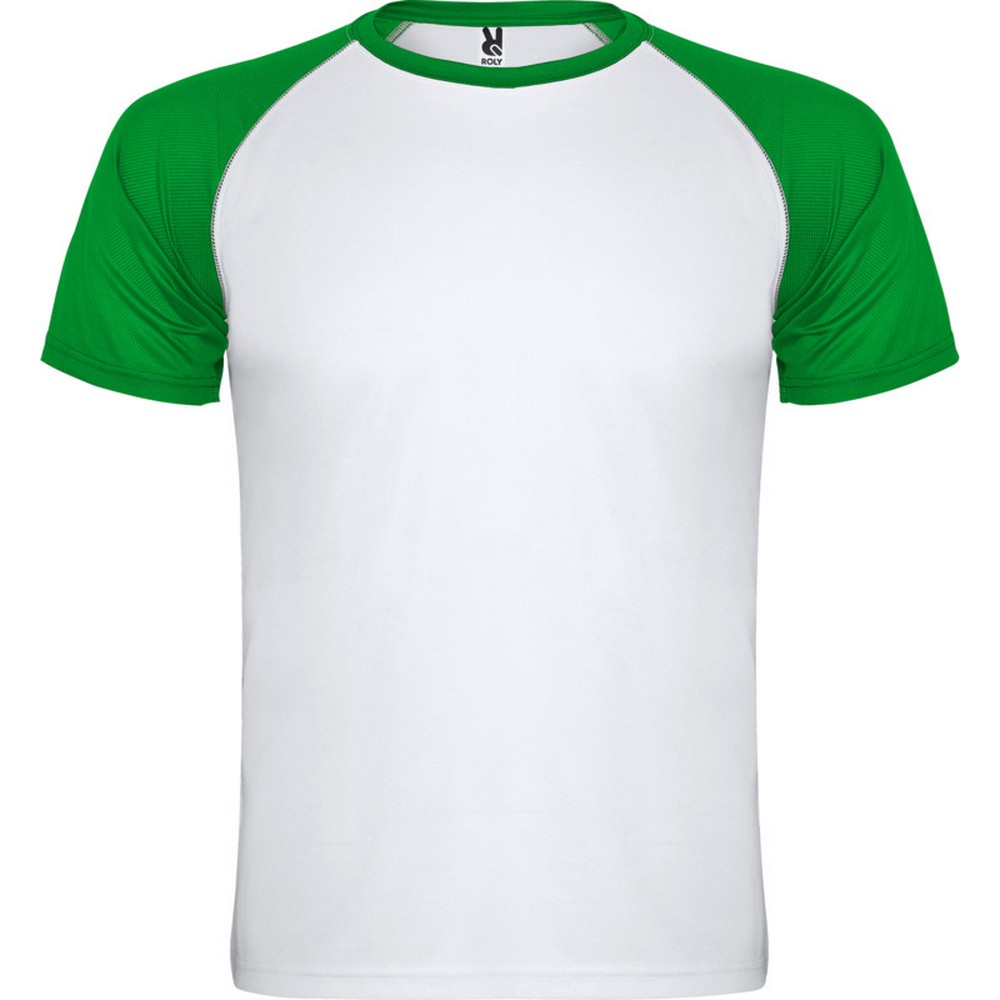 Roly Kinderen/kinderen indianapolis sport t-shirt met korte mouwen