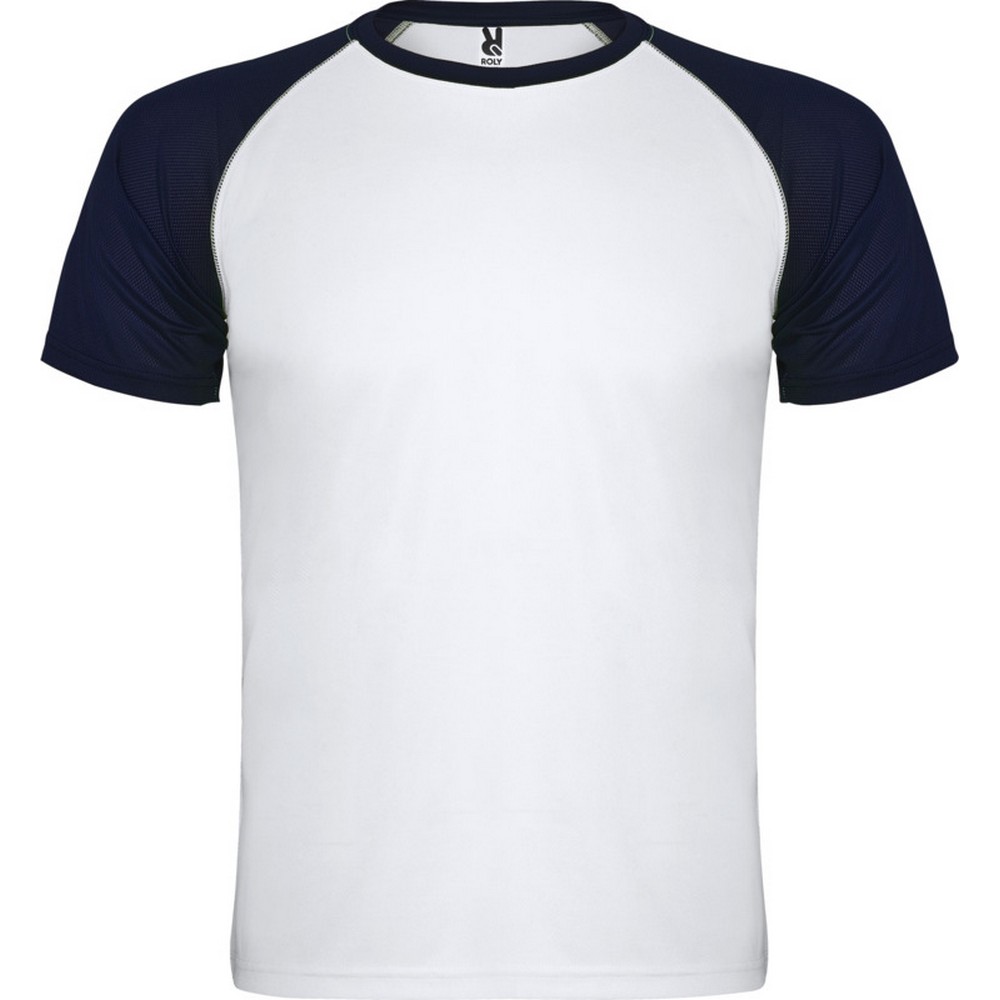 Roly Kinderen/kinderen indianapolis sport t-shirt met korte mouwen