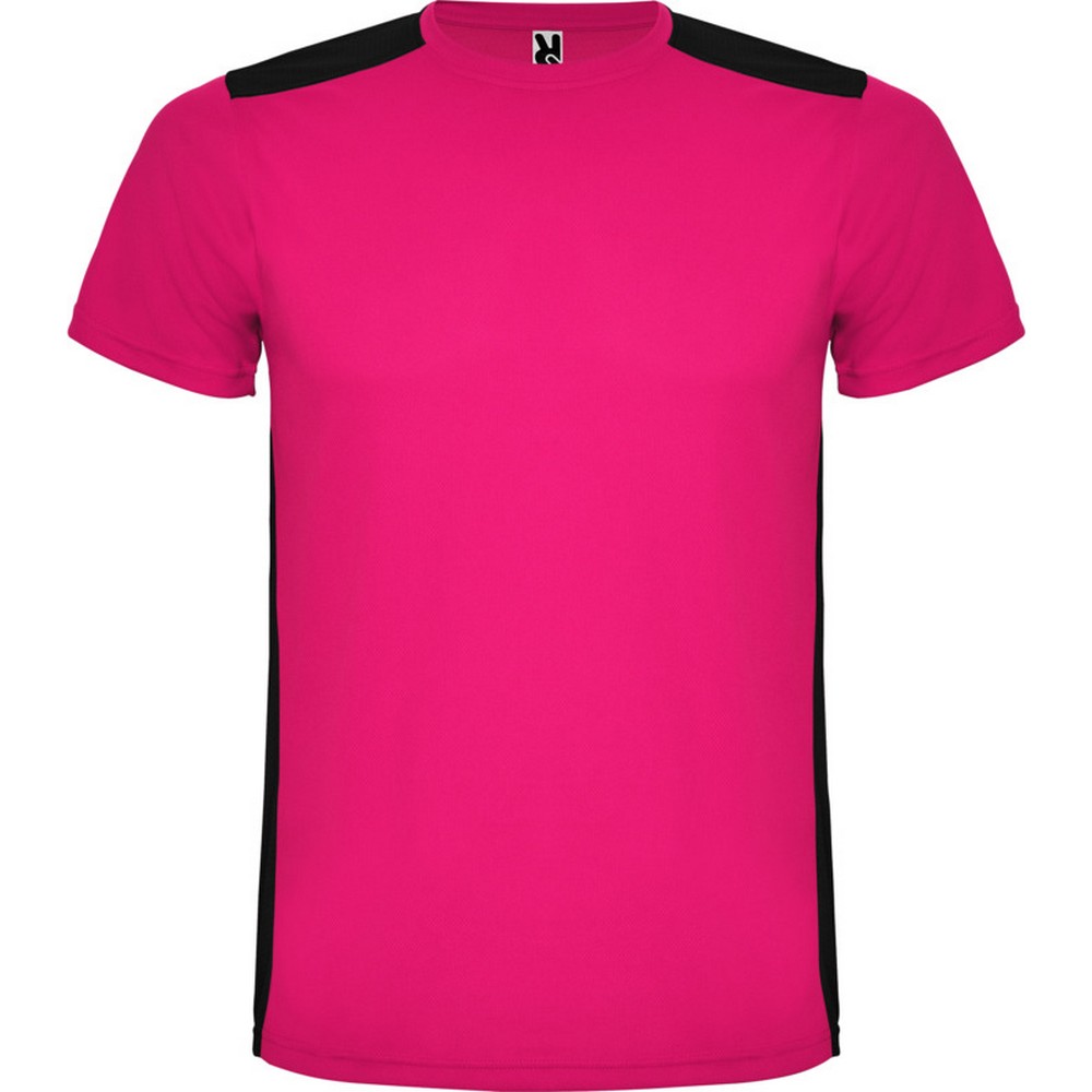Roly Unisex detroit sport t-shirt met korte mouwen voor volwassenen