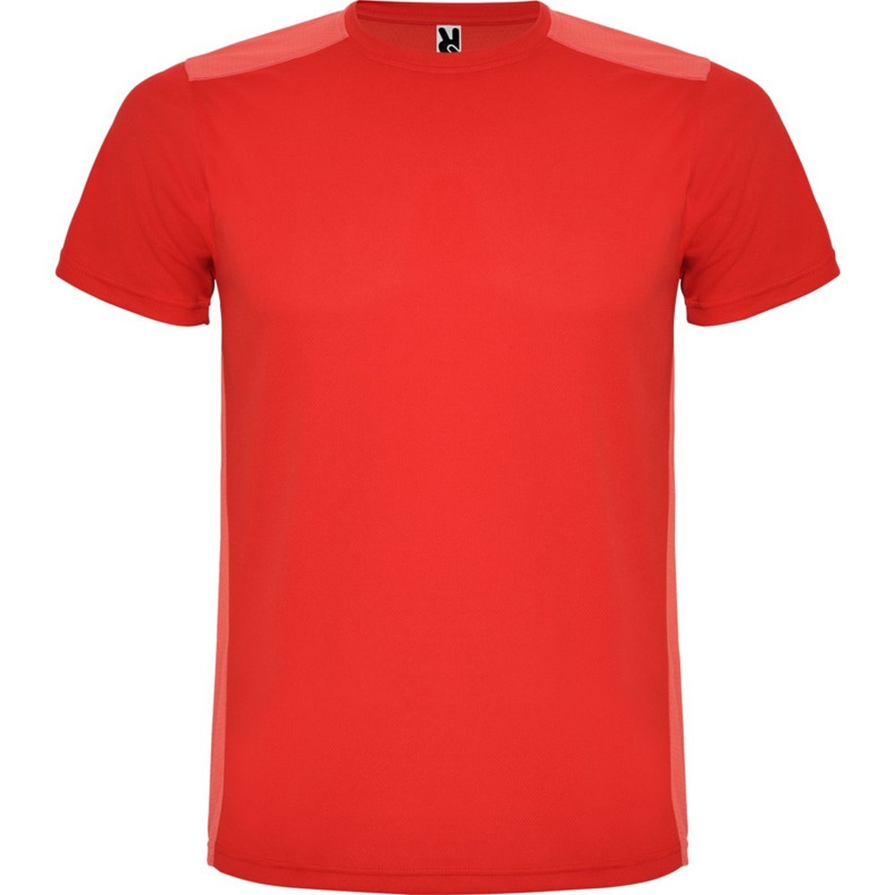 Roly Unisex detroit sport t-shirt met korte mouwen voor volwassenen