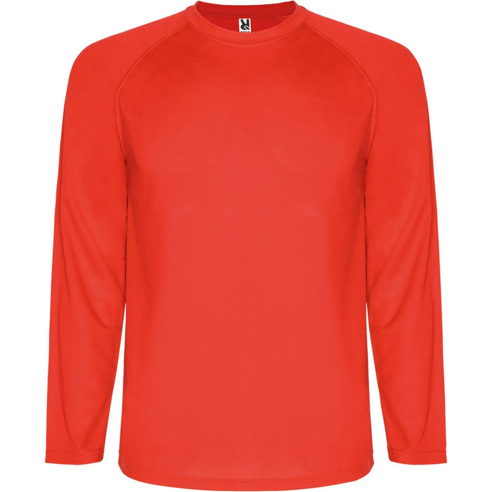 Roly Kinder/kids montecarlo sport t-shirt met lange mouwen