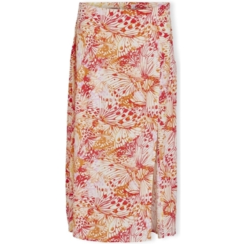 Rok Vila Deniso Fla Skirt - Cloud Dancer/Fla Double