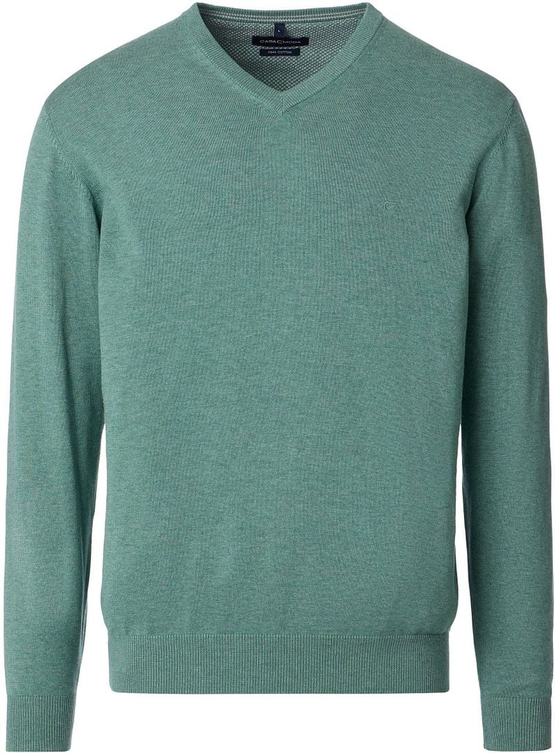 Casa Moda Pullover V-Hals Sea Green