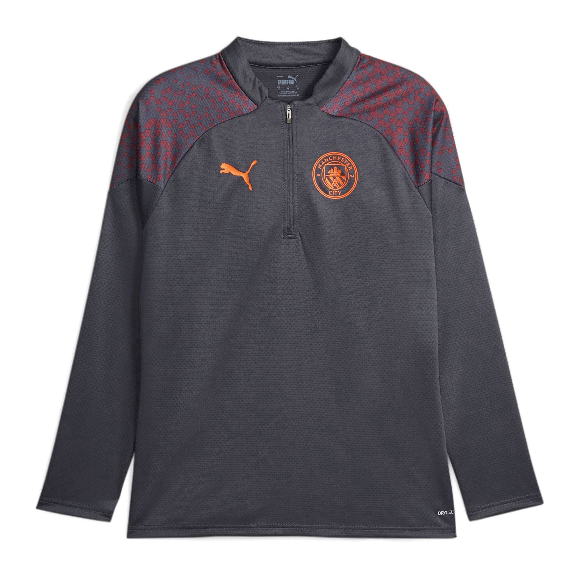 Puma Manchester City FC 1/4 Zip Top Trainingssweater Heren