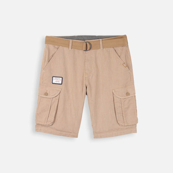 Korte Broek Oxbow Gestreepte bermuda's met aangehechte riem ORPEK