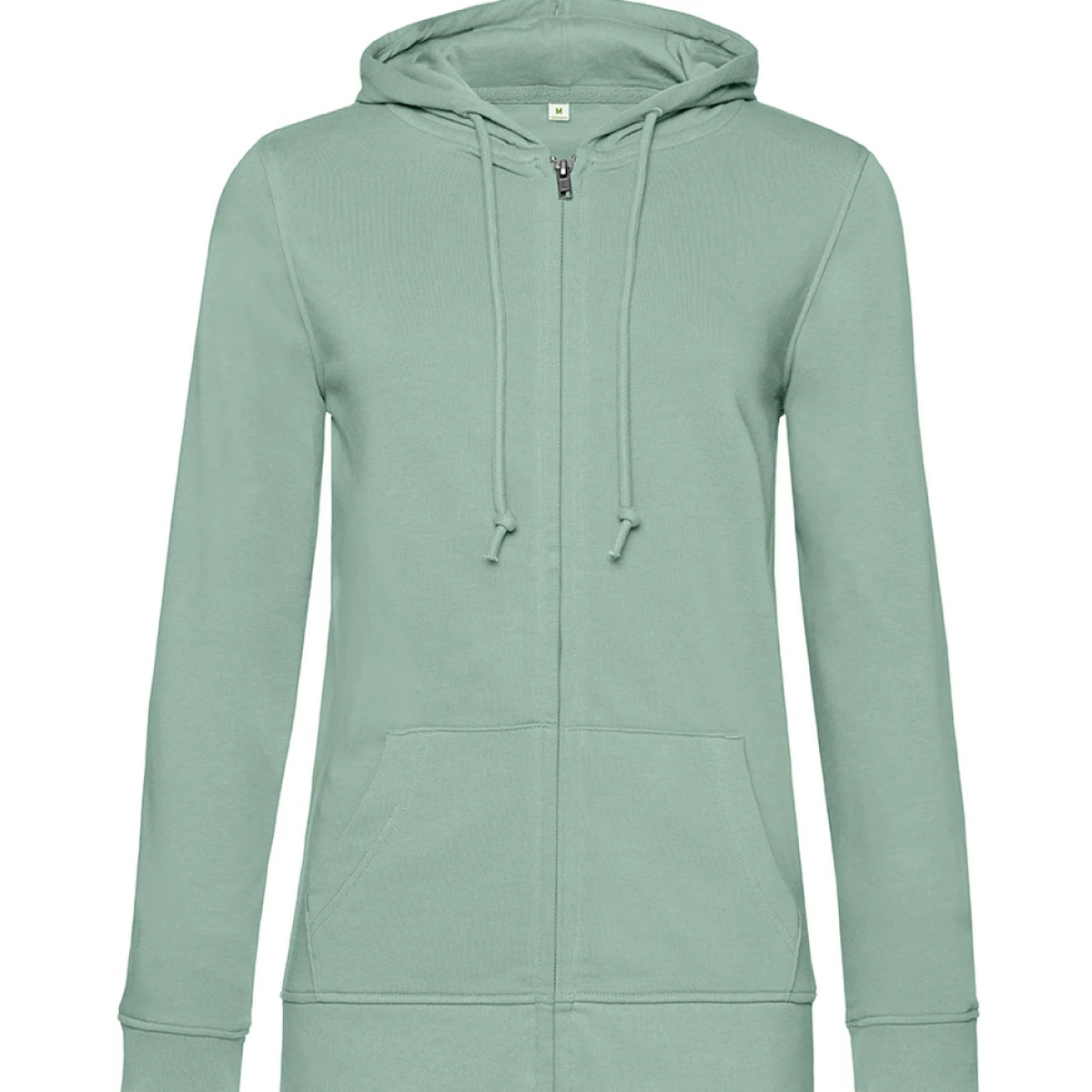 B and C Unisex inspire hoodie met rits voor volwassenen