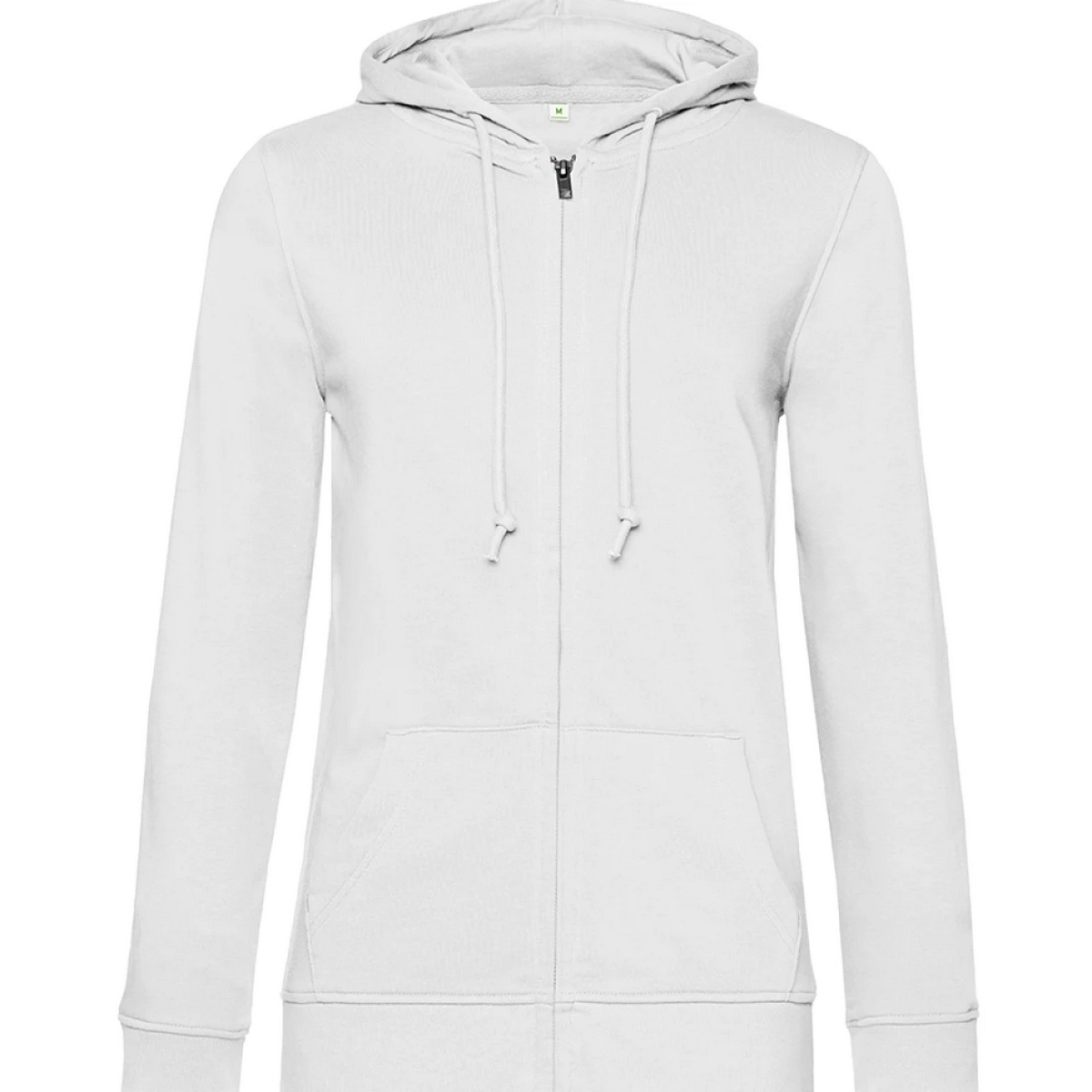 B and C Unisex inspire hoodie met rits voor volwassenen