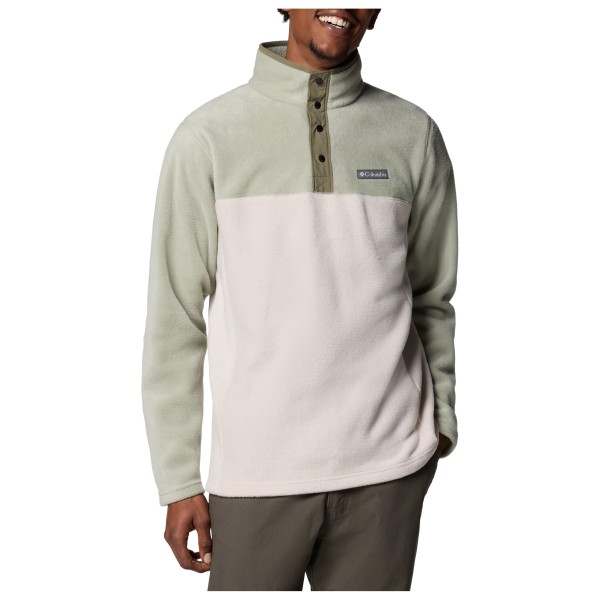 Columbia Steens Mountain Snap Fleece - Green- Heren, Green