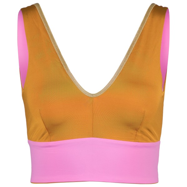 MYMARINI - Women's Yoga Top Shine - Bikinitop, roze