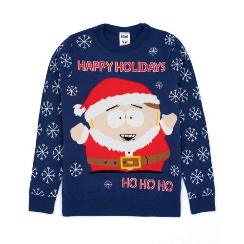 Pertemba FR - Apparel South Park gebreide kersttrui voor heren L blauw/rood
