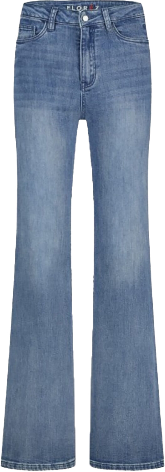 Florez Jeans Ana Flared Blauw dames