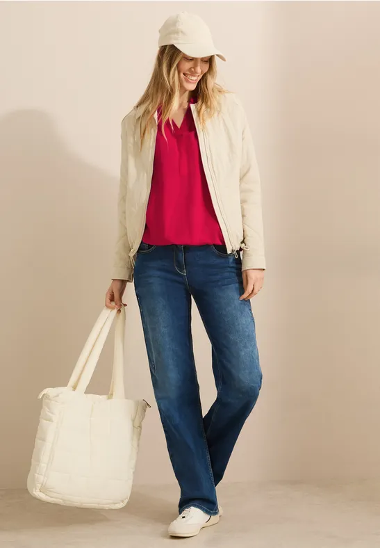 cecil Blouse in effen kleur