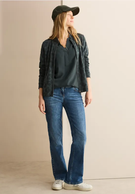 cecil Blouse in effen kleur