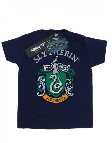 Harry Potter meisjes Zwadderich Crest katoenen T-shirt 7-8 Years wit