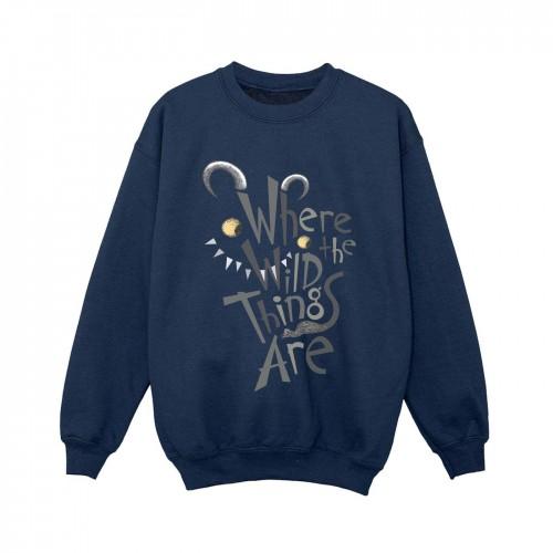 Where The Wild Things Are Waar de wilde dingen zijn jongens trui 5-6 Years wit