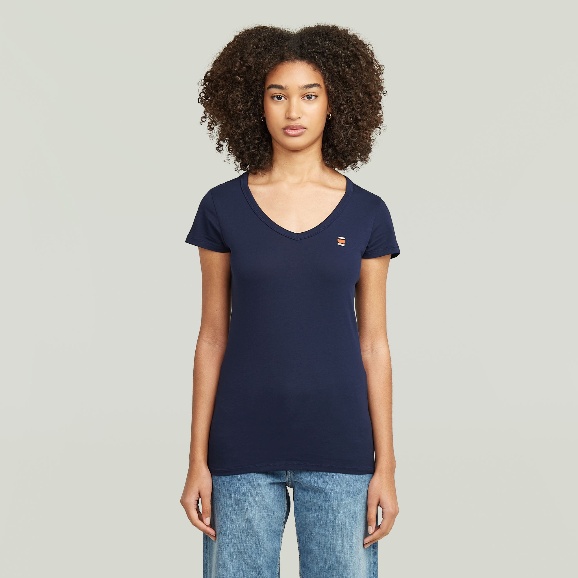 G-Star RAW Slim V-Hals Top 2 Stuks - Meerkleurig - Dames