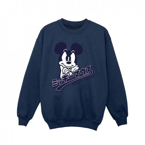 Disney Girls Mickey Mouse Japans sweatshirt 5-6 Years wit